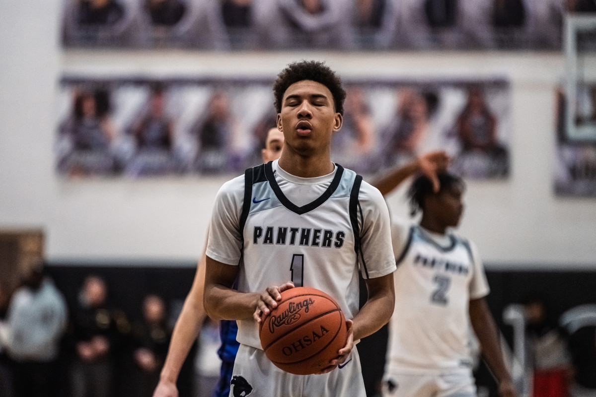 Pickerington Central vs Pickerington North boys basketball 021423 Gabe Haferman37
